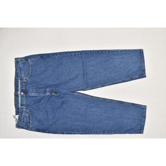 Men's Levi's 550 Relaxed Jeans Regular Size 46x29 Blue 100% Cotton - Picture 4 of 8